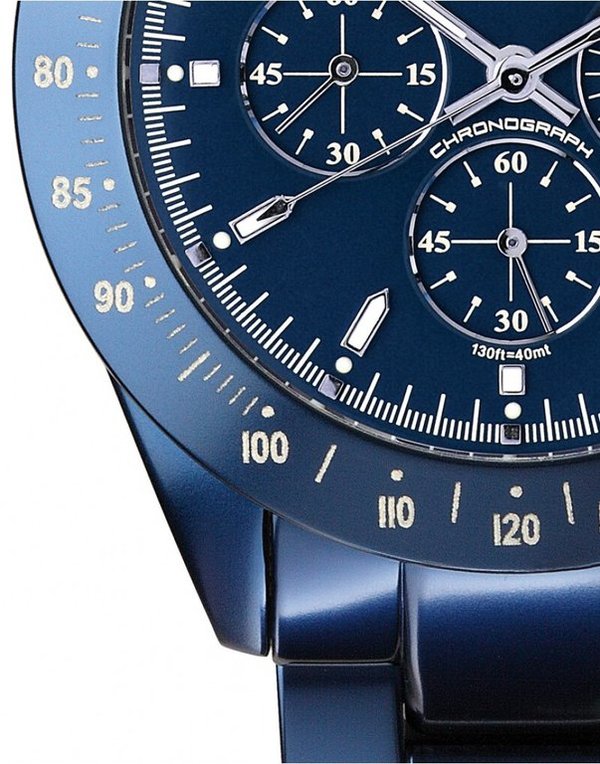 Toywatch Uhr Metallic Blau - ME13BL